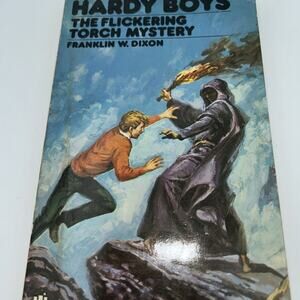 #11 The Flickering Torch Mystery Hardy Boys Franklin W. Dixon UK Print 1980 PB